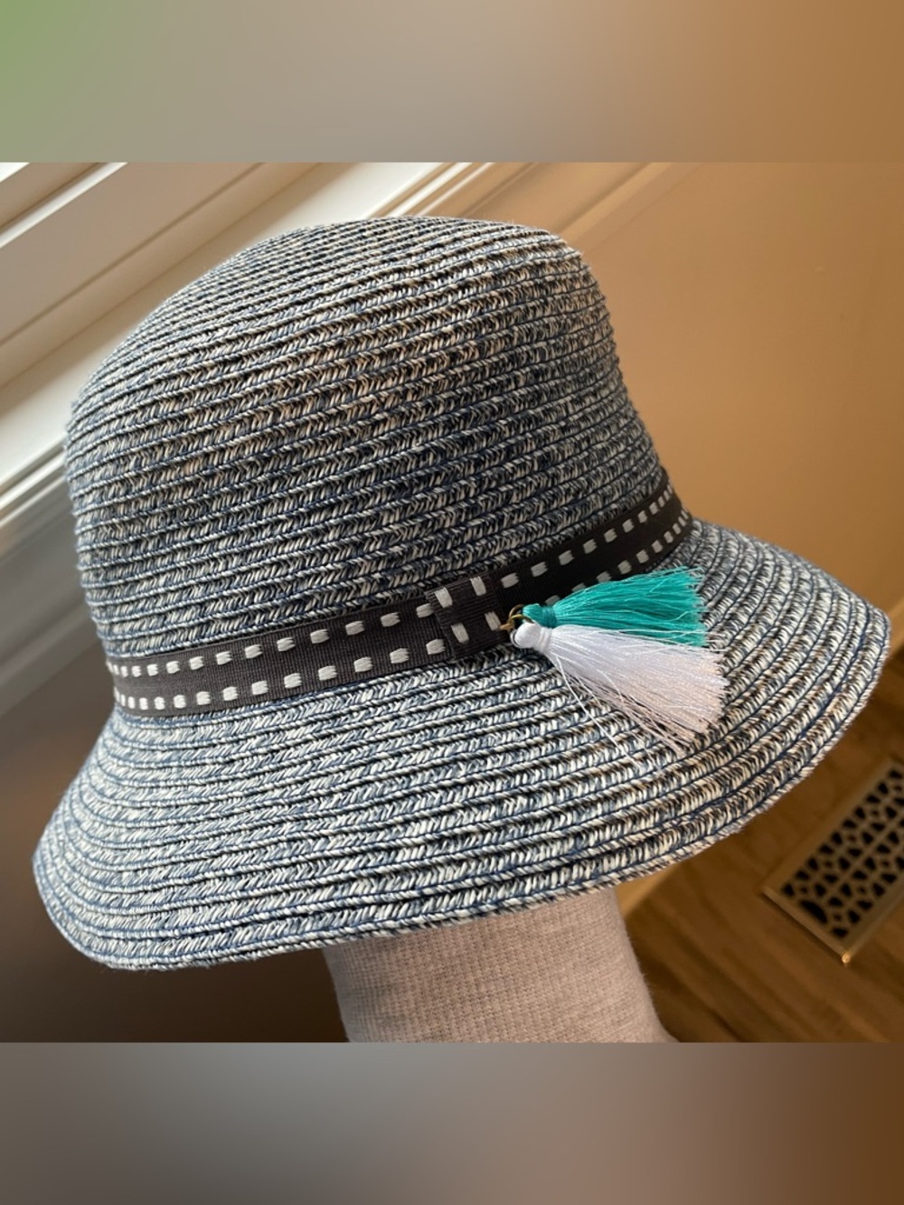 MINISO Straw Hat with Tassel